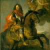 Portrait équestre d'Armand-Jean de Wignerod, duc de Richelieu, général des galères, conduit par la Victoire (1670 - 1675)