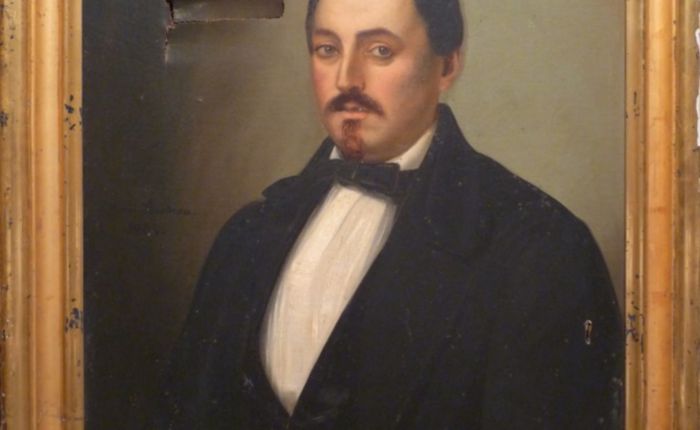 Portrait de M. Henri Besnard, neveu de Mme Delaporte (1864)