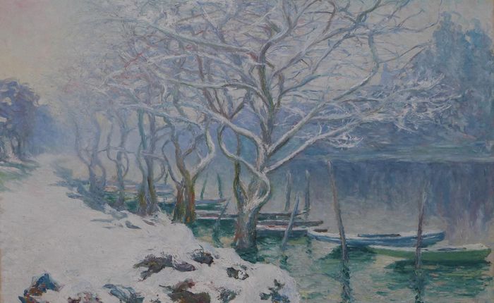 Paysage. Effet de neige (1907)