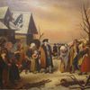 Louis XVI distribuant des secours aux pauvres pendant le rigoureux hiver de 1788, d'après Louis Hersent
