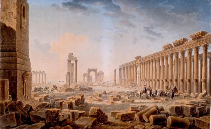 Les ruines de Palmyre, 1821