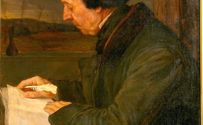 Portrait du père de l'artiste (1856)