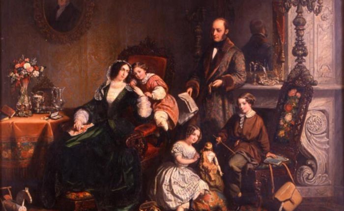 Portrait de la famille Foulon (1849)