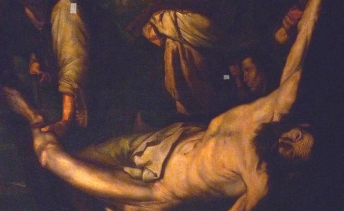 Martyre de saint Barthélemy, d'après Ribera