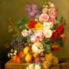 Fleurs, raisins blancs et noiors (1831)