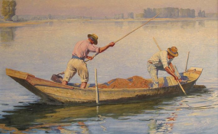 Tireurs de sable sur la Loire (1894)