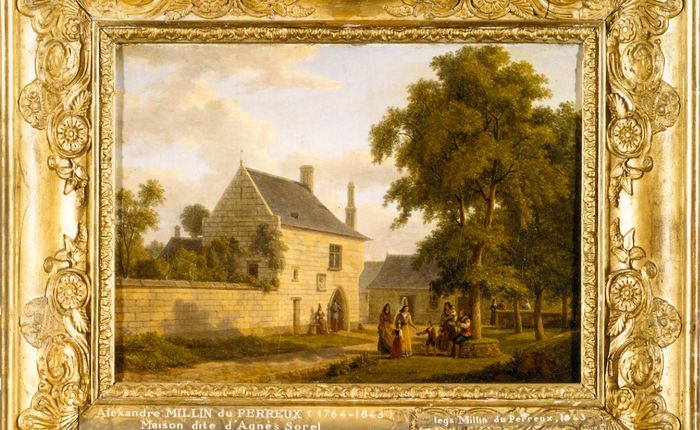 Maison dite d'Agnès Sorel à Beaulieu-lès-Loches (1829)