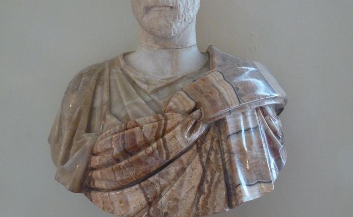 Buste de Démosthène, orateur athénien