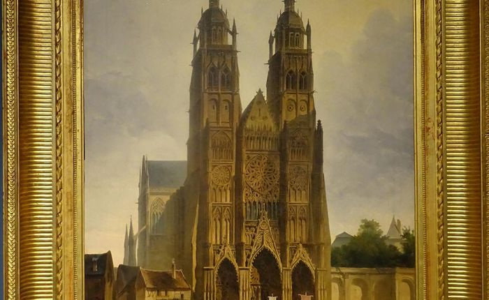 Vue de la cathédrale de Tours