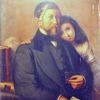 Portrait d'homme et de fillette (1871)