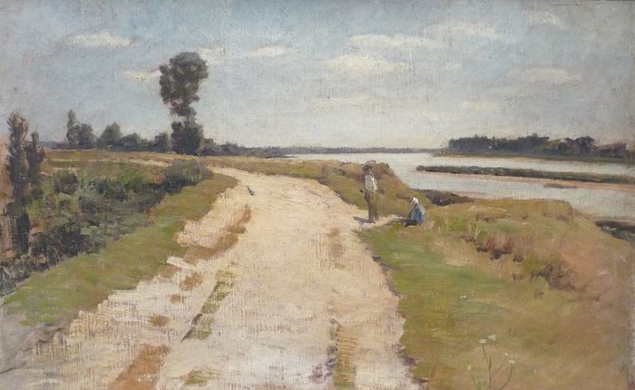 Route en bord de Loire
