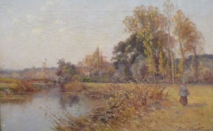 Paysage, bord de Rivière (1891)