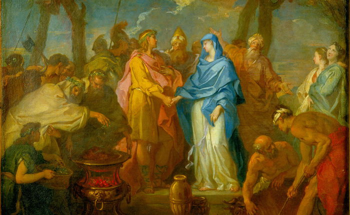 Darius donne sa fille Mandane en mariage à Cyrus