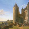 Vue du château de Loches ou Jeanne d'Arc à Loches (1819)