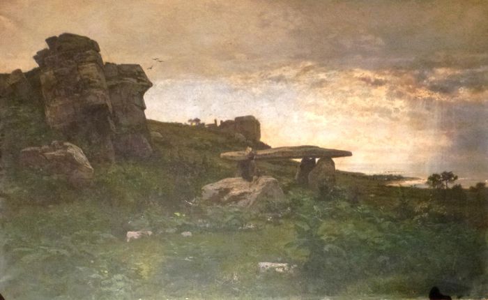 Les roches de Plougastel (vers 1879)
