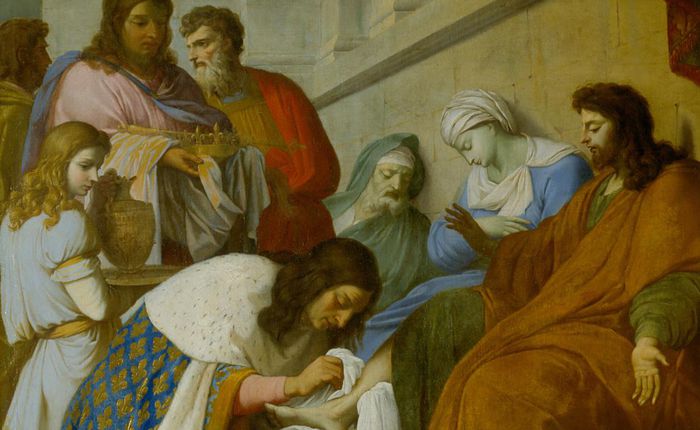 Saint Louis pansant les malades (1654)