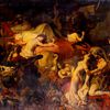 La Mort de Sardanapale, d'après Delacroix
